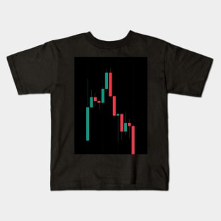 Forex Candlestick Kids T-Shirt